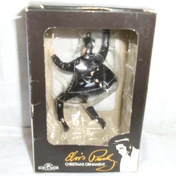 Elvis Presley In His Jailhouse Rock Outfit Kurt S. Adler Christmas Ornament - Picture 2 of 3